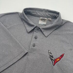 Stormtech Performance Corvette Polo Shirt Mens XL‎ Gray Short Sleeve